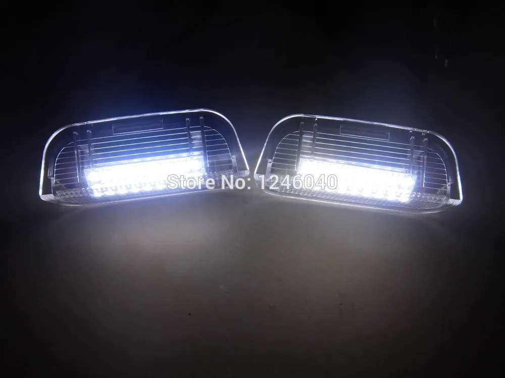 Белый/красный корпус 18LED любезно дверь Добро пожаловать свет лампы для Porsche Cayenne 2011~ 958 Skoda Superb 08~ 10 Seat Alhambra 2011