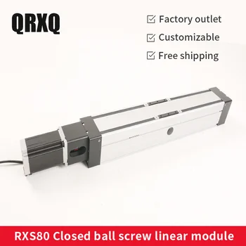 

waterproof 1500mm stroke ball screw linear rail dustproof cnc slide guide stage heavy load stepper motor motion actuator