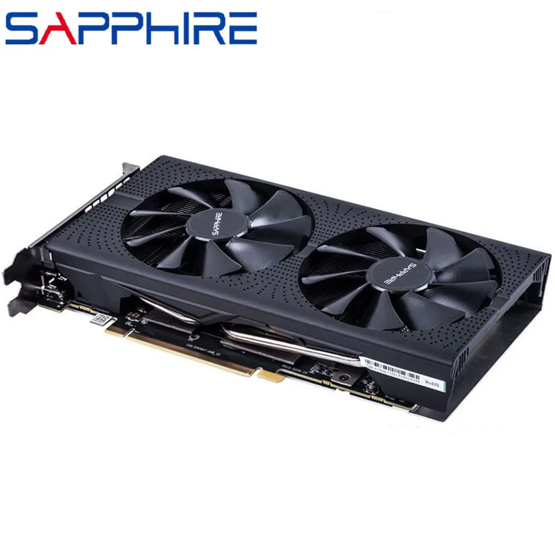 Видеокарта SAPPHIRE RX 570 4GB 256Bit GDDR5 видеокарты для AMD RX 500 серии VGA карты RX570 DisplayPort HDMI DVI б/у