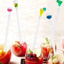 Творческий коктейль Напиток Смеситель Бар Puddler Мадлер перемешивание палочки ковш мешалка коктейльные палочки 23 см, 10 шт./компл