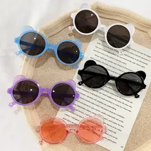 2020 новые прекрасные солнечные очки для детей в форме медведя