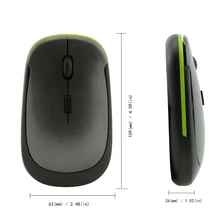 Беспроводная мышь, оптическая мышь, поддержка беспроводной связи, ноутбук 2,4G, компьютерные принадлежности LSMK99