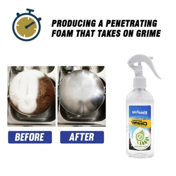 

100ML Multi-functional Cleaner Spray for Kitchen Carpet Washroom Wall Stainless Steel Stain Bacteria Cleaning Solution