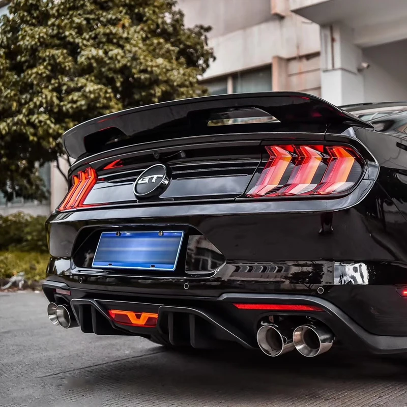 Для Ford Mustang GT500 спойлер высокая твердость и качество углеродного волокна Багажник крыло спойлер