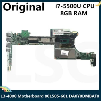 

LSC For HP X360 G1 13-4000 Laptop Motherboard 801505-601 801505-501 801505-001 With i7-5500U CPU 8GB RAM DA0Y0DMBAF0