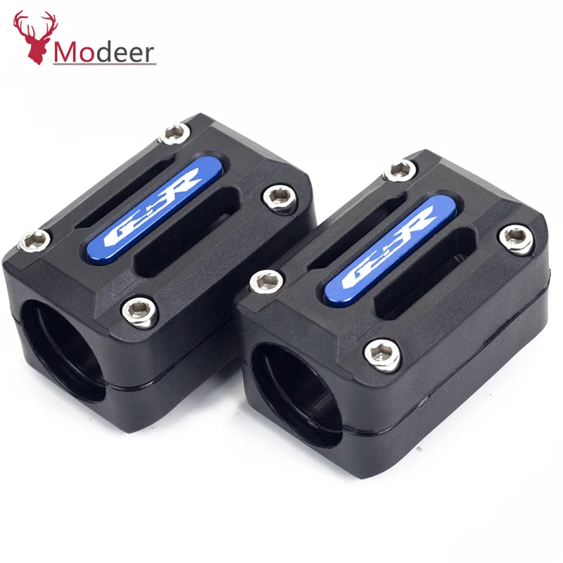 

1 pair Engine Crash bar Protection Bumper Decorative Guard Block Dismantling 22mm 25mm 28mm For SUZUKI GSR 600 750 700