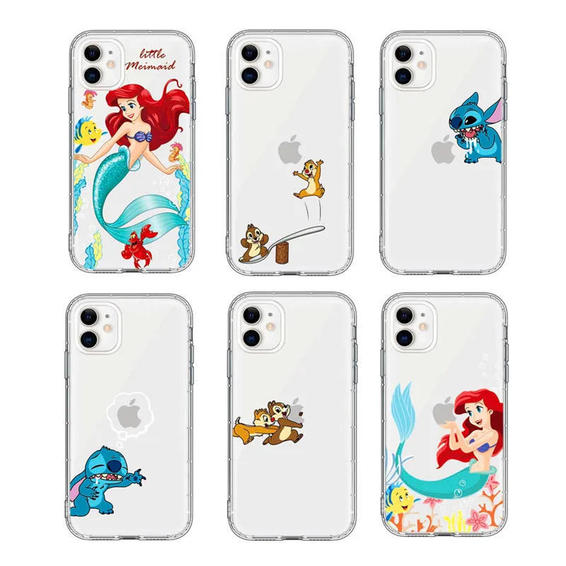 

Cute Cartoon Phone Case For iPhone 11 Pro X XS XR MAX Soft Silicone Squirrel Funny Cases For iPhone 6 6s 7 8 Plus Covers Coque