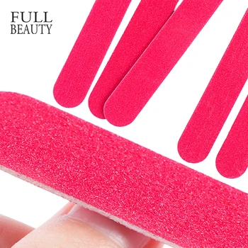 

180/240 Nail File Set Lime Wood Sandpaper Nail Buffer Block Set Pedicure Manicure Sanding For UV Gel Polish Nail Art Tool CH1542