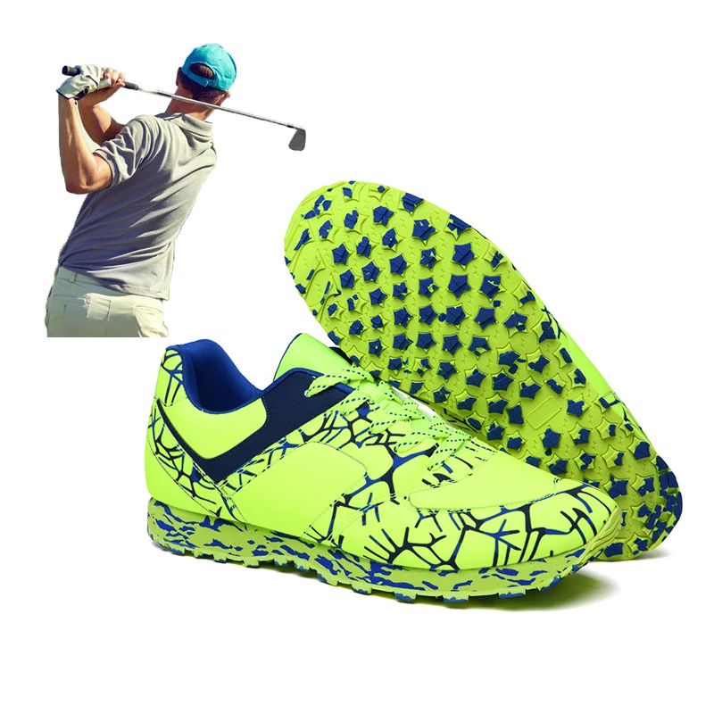 green golf shoes