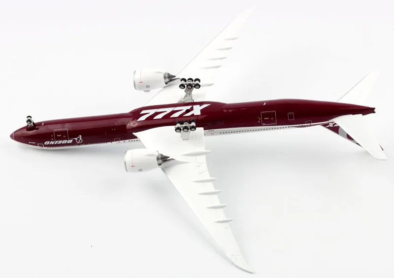 Специальный литой металл 1/400 LH4126 модель самолета Boeing777-9x домашний дисплей коллекционные игрушки для детей