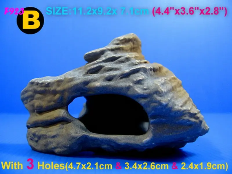 Cichlid камни керамический аквариум каменная пещера украшение для аквариума пещера-Украшение Декор 5 размеров