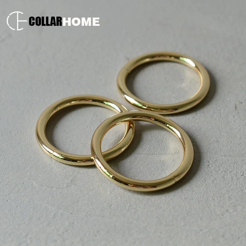 50pcs 30mm metal O rings wheel buckles dog harness collar backpack bag straps O shaped buckles DIY sewing accessories