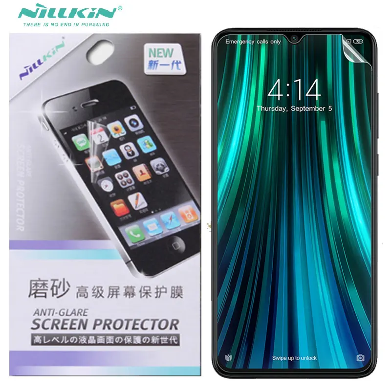 Глянцевая Защитная пленка для экрана Nillkin PET для xiaomi redmi note 8 pro с защитой от отпечатков пальцев матовая защитная пленка xiomi redmi note 8 pro