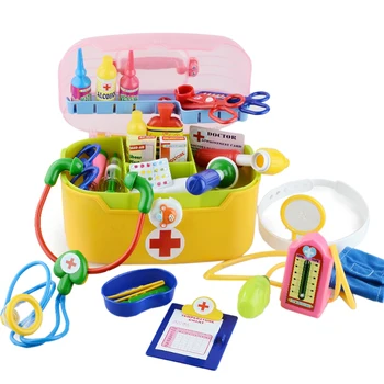 

Rowsfire Children Medical Toolbox Pretend Doctor Suitcase Toys