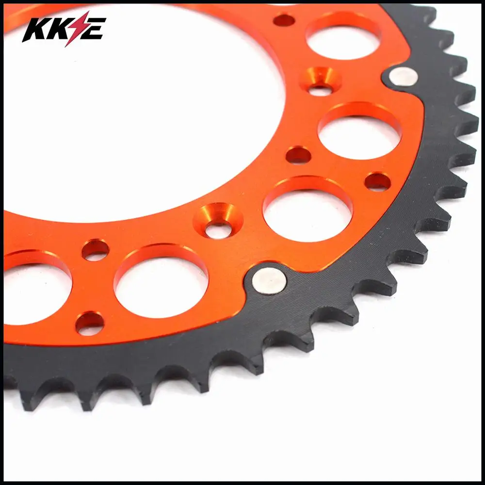 51T заготовки звездочки для KTM SX SX-F EXCF EXCW XCW XC XCF 125 150 250 200 450 300 350 500 520 525 530 1998