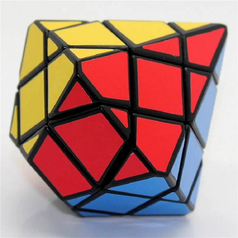 Diansheng 3x3x3 Ось форма кубик алмаз шестиугольная дипирамида камень diansheng магический