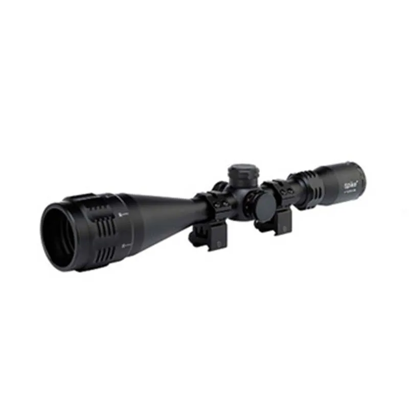 

4-16*50B AOL tactical rifle scope for hunting with 5 levels green and red brightness illumination system