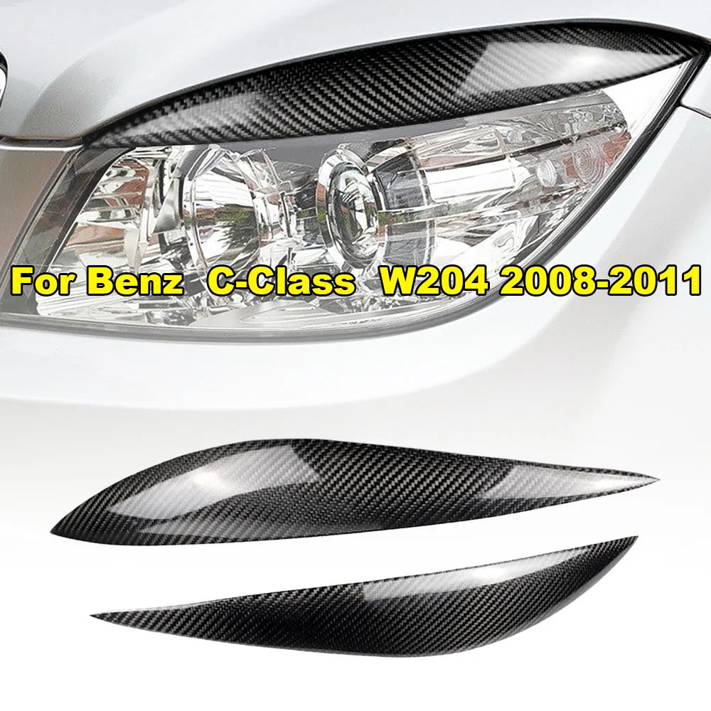 Автомобиль для бровей декоры наклейки для Mercedes Benz W204 C180 C200 C300 C350 C63 08-11