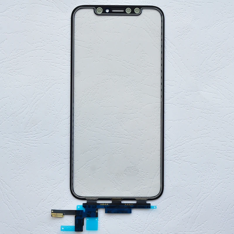 BINYEAE сенсорный экран для iPhone X дигитайзер сенсорная панель стекло объектив сенсор бесплатные инструменты+ клей высокое качество копирования