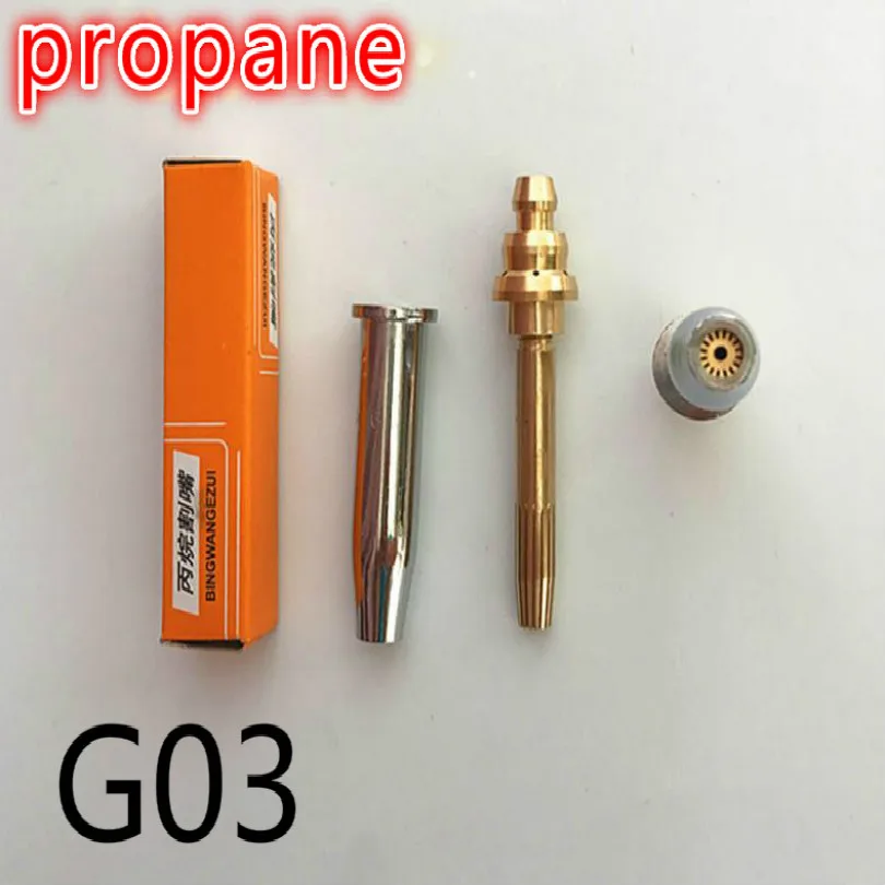 Равное давление типа CNC числовое управление машина для резки пламени G03 Пропан G02 резка ацетилена насадка газ насадка режущая насадка резак
