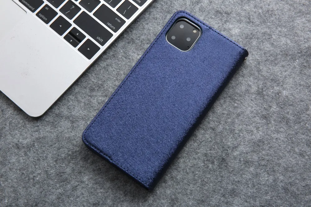 Для iPhone 7 чехол, кожаный Шелковый Магнитный Флип-Кошелек, Чехол для iPhone 6, 6 S, 7, 8 Plus, X, XR, XS Max, 11 Pro, чехол с подставкой и отделением для карт