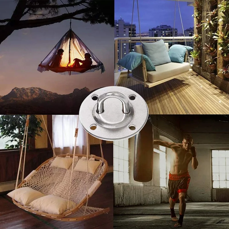 2 шт. подвесные потолочные крючки гамак качели крюк боксерский Пробивной мешок