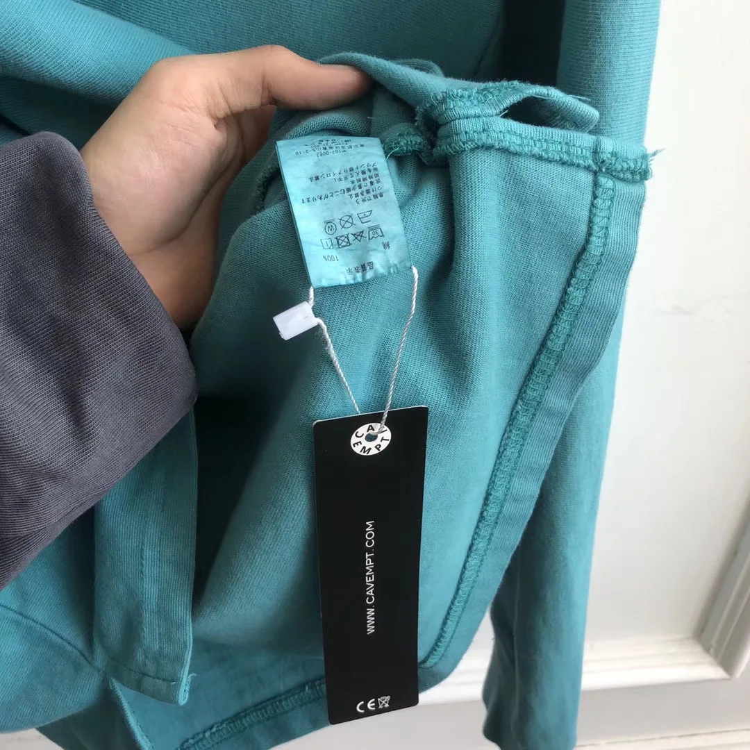 Новая коллекция, рубашка поло с длинным рукавом для мужчин и женщин, Cav Empt, 1:1 качество, длинный рукав, с отложным воротником, топы, футболки поло
