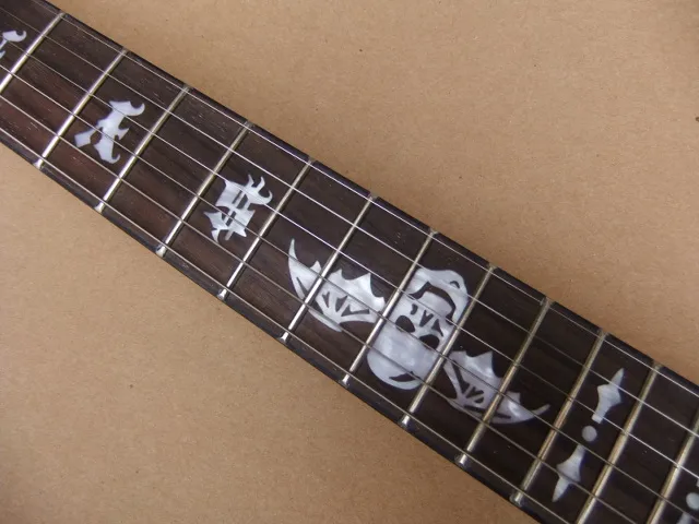 Оптовая продажа новая гитара Schecter Модель гитары в белом с золотой полосой