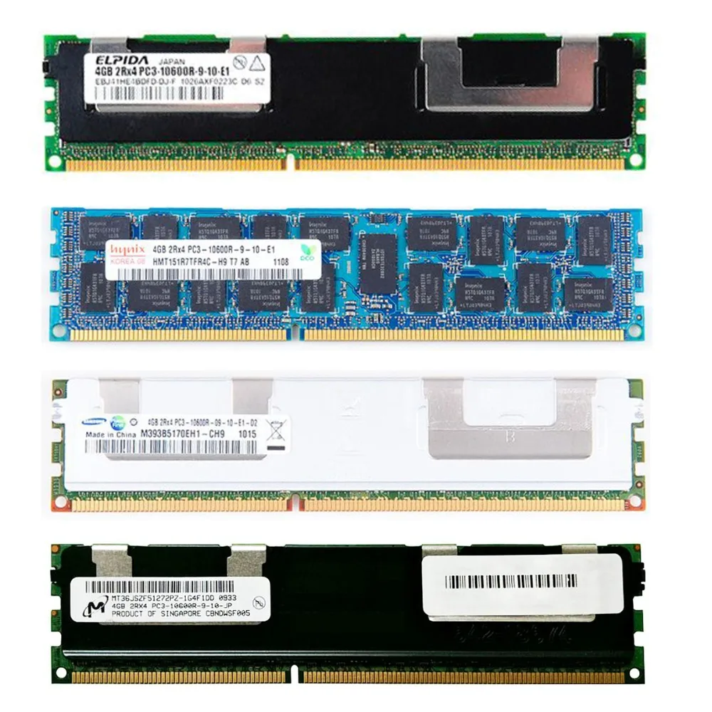 32 ГБ 16 ГБ 8 ГБ 4 ГБ DDR3 1333 1600 1866 МГц 240 Pin ECC REG Серверная оперативная память для материнских плат X79 X58