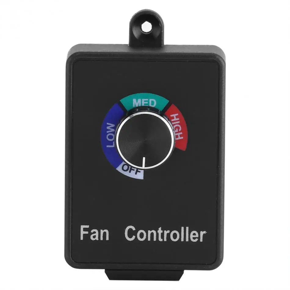 

120V 5A Active Fan Variable Speed Three gears Controller for Inline Hydroponics Fans