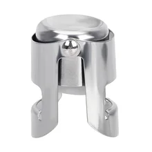 Бутылка из лилии, пробка для вина, шампанского, колпачок из нержавеющей стали, креативная пробка для бутылки вина, бинауральная форма, кухонный герметик для вина