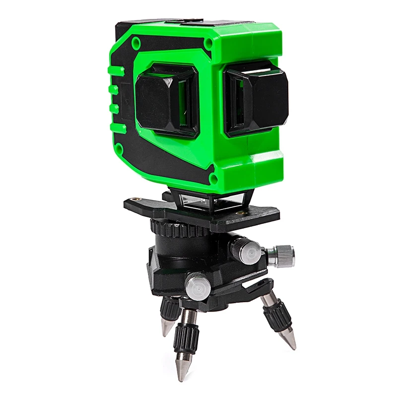 

Promotion! Level Green 12 Line 3D Level Automatic Horizontal 360 Horizontal and Vertical Cross Super Powerful Green Level US Plu