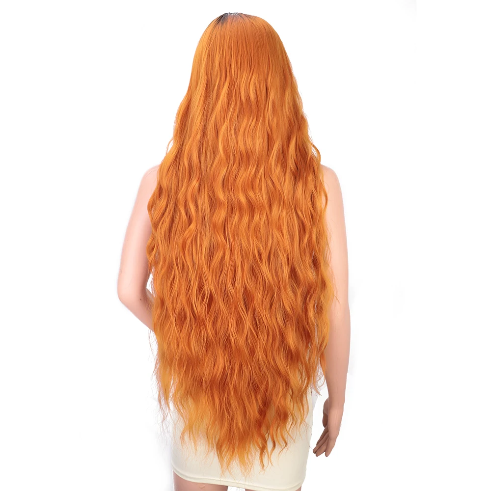 Kookastyle Synthetic Wigs Long Water Wave Wigs For Black Woman Black Wigs Woman Hair Cosplay Wigs Heat Resistant Natural Hair 14 Kookastyle Synthetic Wigs Long Water Wave Wigs For Black Woman Black Wigs Woman Hair Cosplay Wigs Heat Resistant Natural Hair