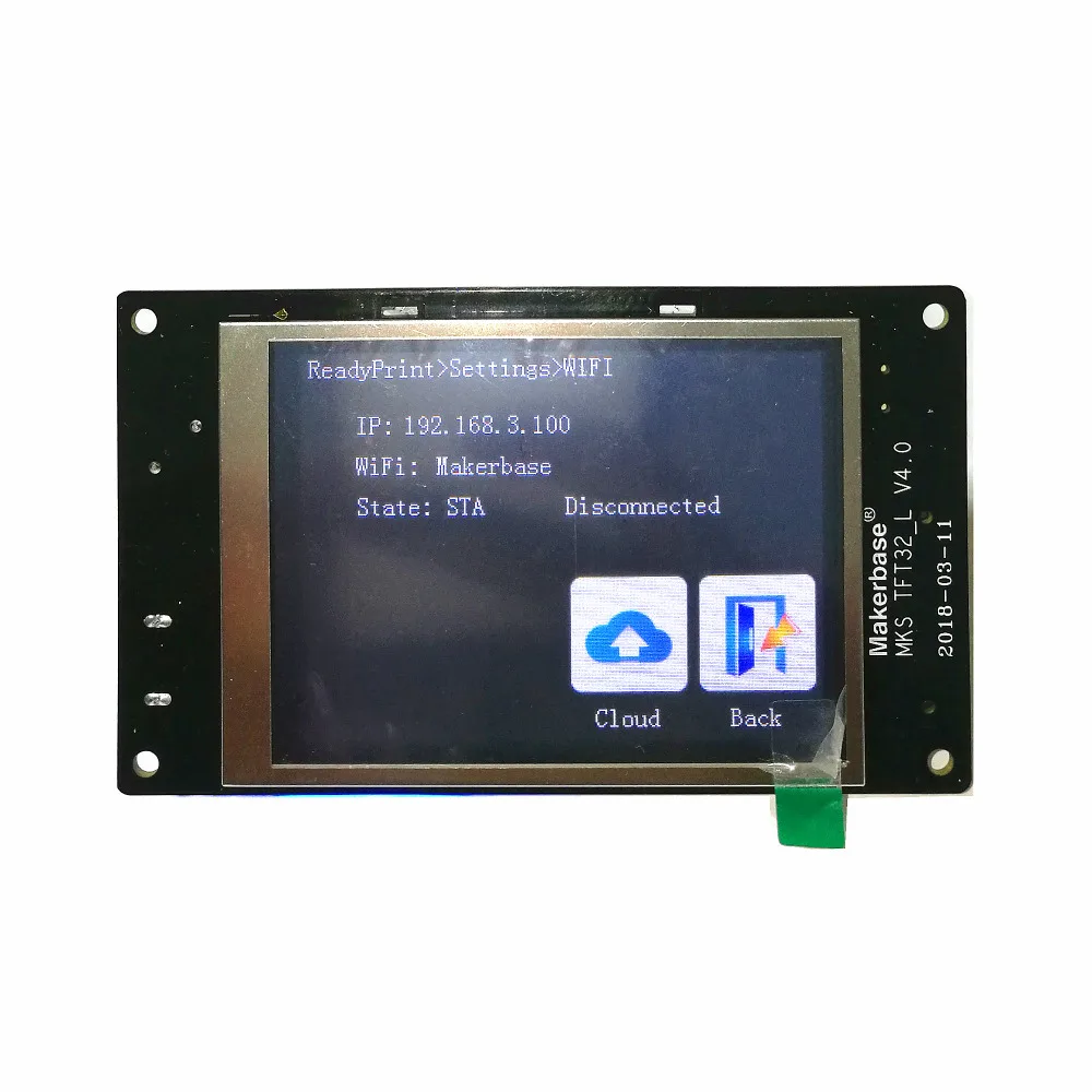 3d принтер DIY Полный комплект MKS GEN L+ MKS TFT 3,2 сенсорный экран+ MKS PWC V2.0 датчик автоматического отключения питания+ MKS TFT wifi умное управление