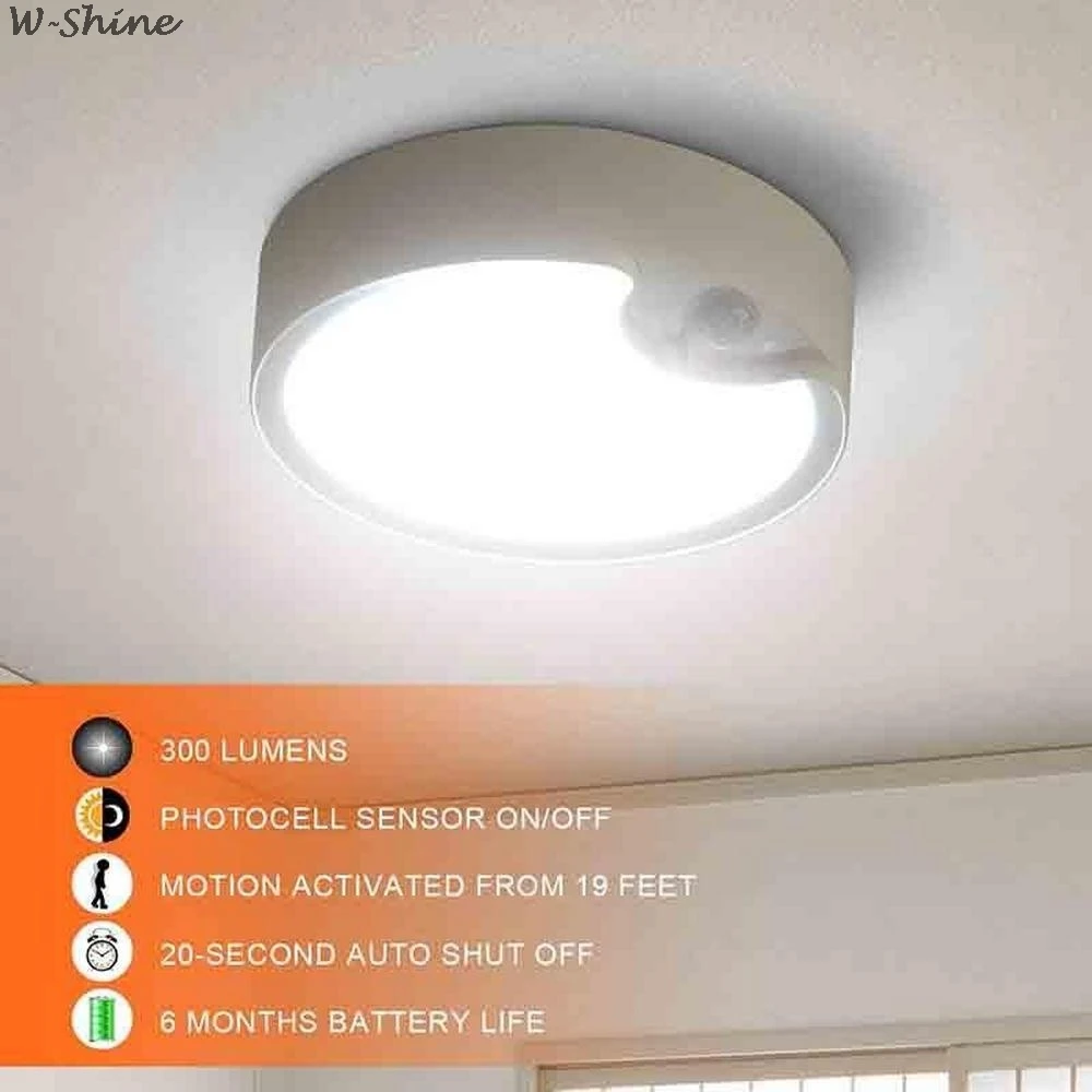 Светодиодный потолочный светильник с датчиком движения лампа ультраяркая для