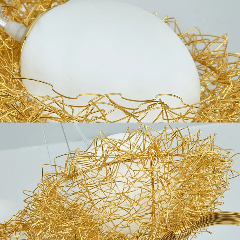 Модные подвесные светильники на кухню led лампа Птичье гнездо люстры потолочные