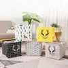 ONEUP Cube Folding Laundry Basket For Kids Toy Book Storage Basket Sundries Clothes Organizer Storage Box Home Container Barrels ► Photo 2/6