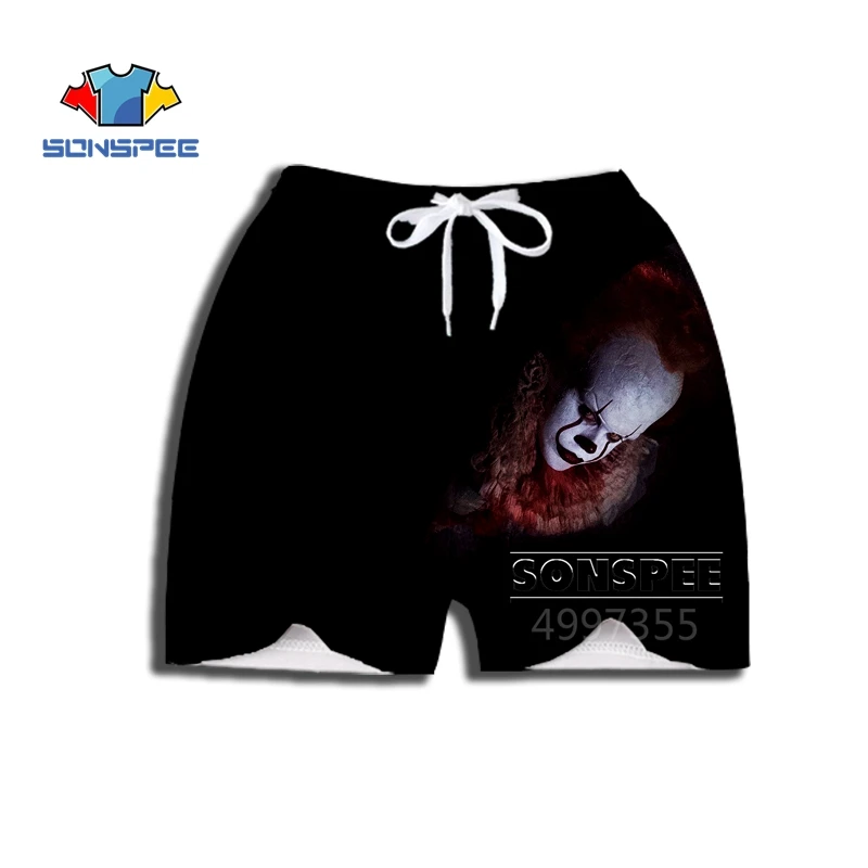 SONSPEE Stephen King's It clown Harajuku/футболка с 3d принтом для мальчиков и девочек-подростков/толстовки/шорты Детская одежда X210