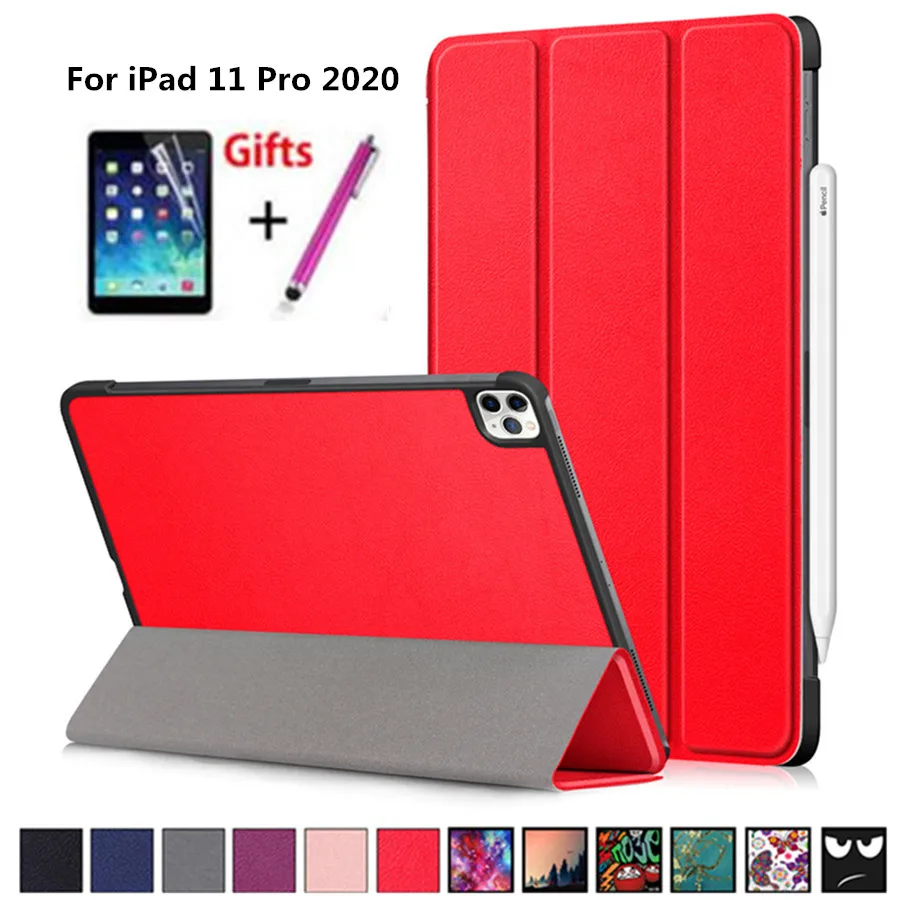 Чехол для iPad Pro 11 &quot(2018) умный чехол модель A1980 нового дюймов 2020 цветной Складной