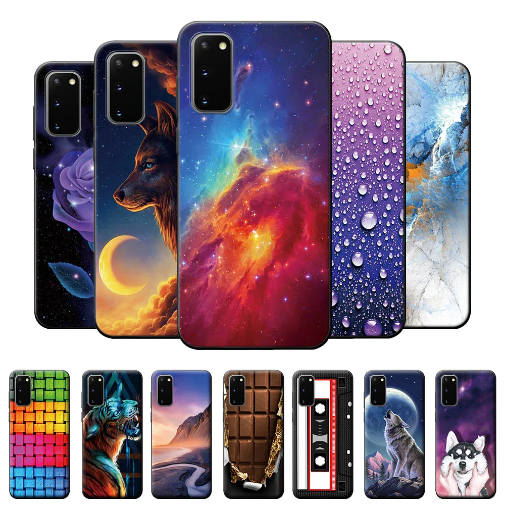 Per Samsung S20 Custodia Custodia Opaca Su Galaxy S20 Cover Posteriore In Silicone Per Samsung S20 S 20 Custodia Morbida In Tpu Per Samsung S20 Tiger