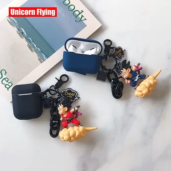 

LinXiang Anime Dragonball Little Wukong Somersault Cloud Soft Silicone Earphone Protective Case For Apple Airpods 1 2 Pro Cover