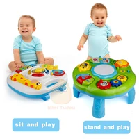 Music Table Baby Toys Learning Machine Educational Toy Music Learning Table Toy Musical Instrument for Toddler 6 months+ 2