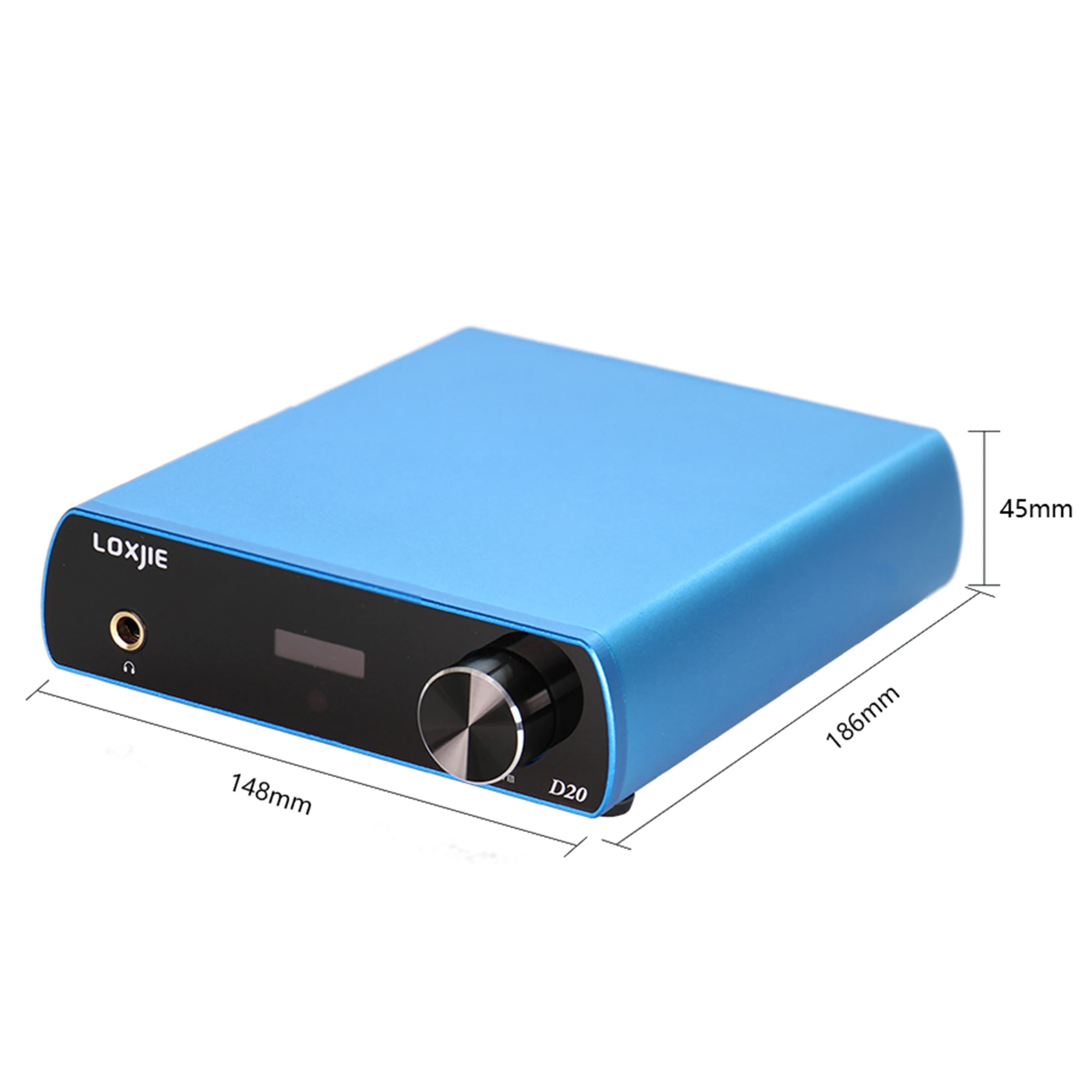 LOXJIE D20 Audio DAC escritorio convertidor de digital a analógico y auriculares Amp Chip AK4497 so