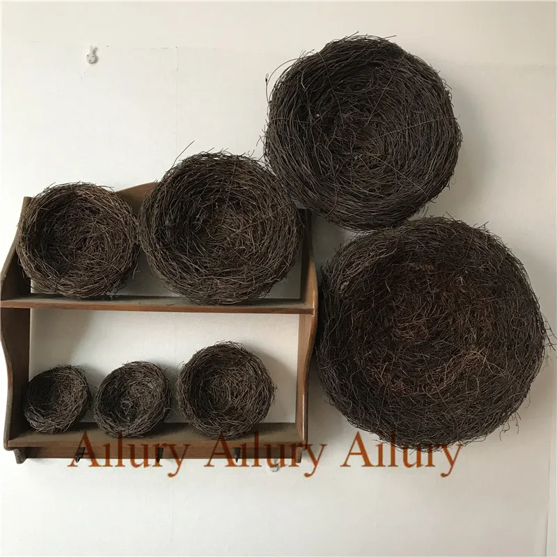 

Rattan nest, bird's nest,shooting props, handicraft chicken coop, home decoration,forest decoration,Xmas,diy craft supply