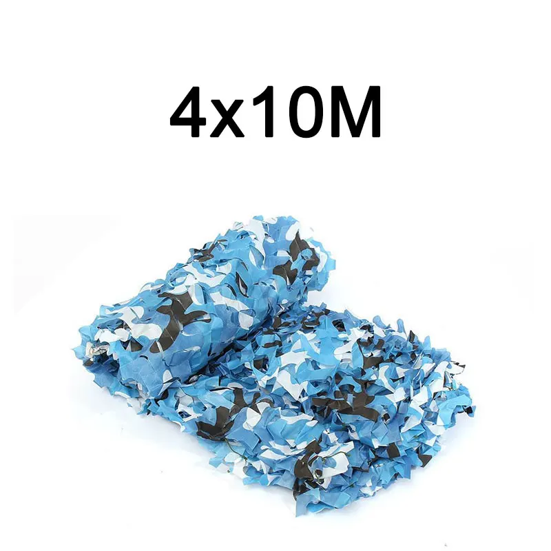 Blue MENFLY 4x10 м военный солнцезащитный укрытие окклюзионная сеть Открытый охотничий скрытый сетчатый Открытый сезон охотничий парк лес скрытый тент - Цвет: Blue