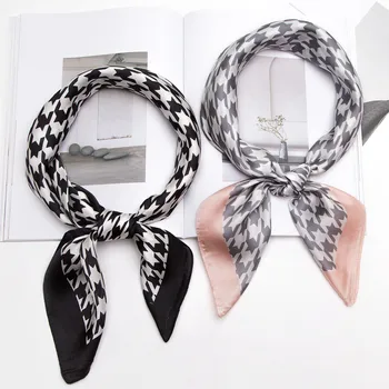 

New Fund Silk Scarf Necktie Tie for Women Vogue Dress Shawl Classical Dignified and Easy Elegant Summer Scarfs Neckerchief