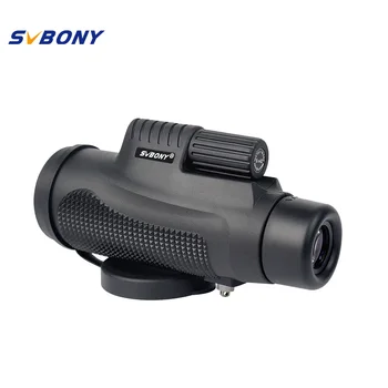 

SVBONY Monocular Telescope 8x42 Waterproof and Fogproof Single Hand Focus Travelling for Bird Watching or Wildlife F9166AB