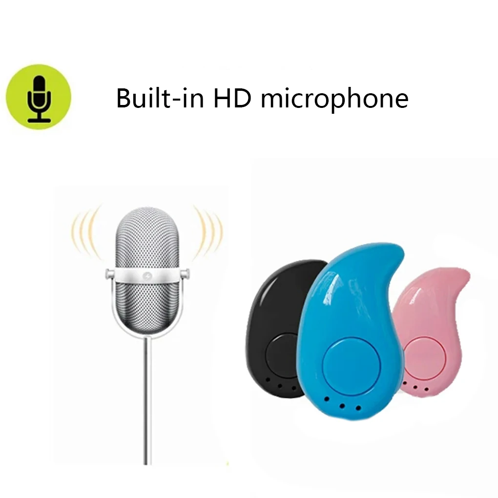 S530 Mini Bluetooth-Compatible Headset Wireless Earphone Invisible Sports Fitness Earbud In-ear Headphone Hot Sale