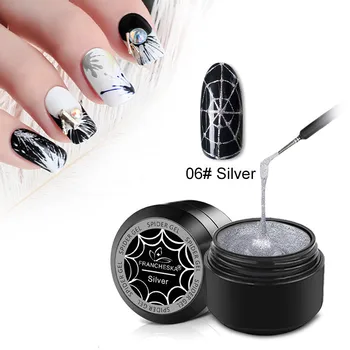 

Super Strong Quick Dry Nail Gel Stretch Glue Spider Drawing Nail Polish Glue Varnish Soak Manicure Fashion Nail Art Tools TSLM2