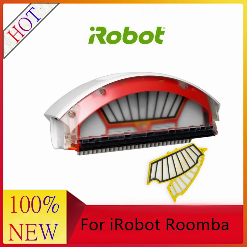 Polvo de recoger la caja filter Bin colector iRobot Roomba 500 серия роботов-очистителей 560 570 580 52708 | Бытовая
